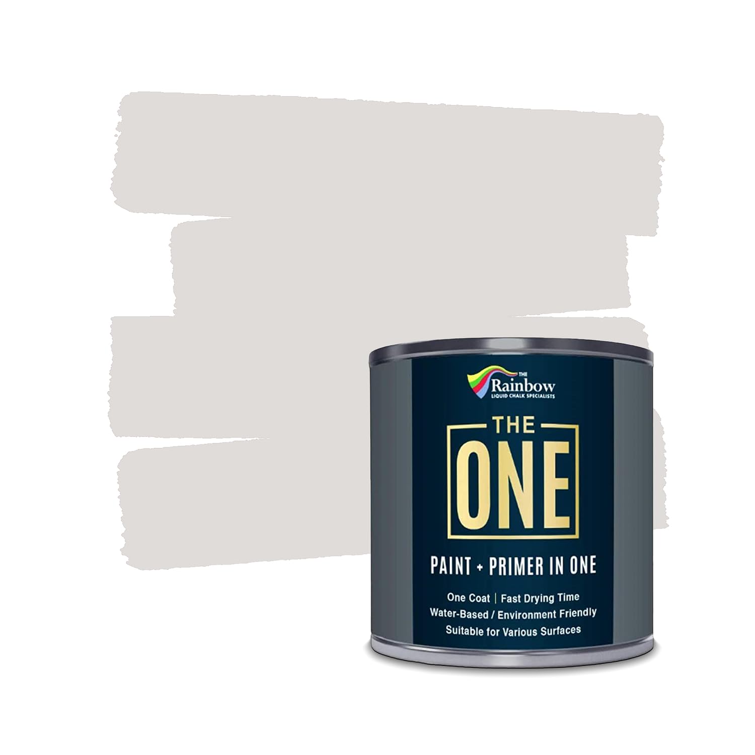 THE ONE All-In-One Paint & Primer - Clay Gloss, 2.5 L | Multi-Surface 1 Coat Formula | Easy Indoor & Outdoor Decorating for Home & Garden Walls, Floors & Furniture | Durable, Water-Based & Low VOC