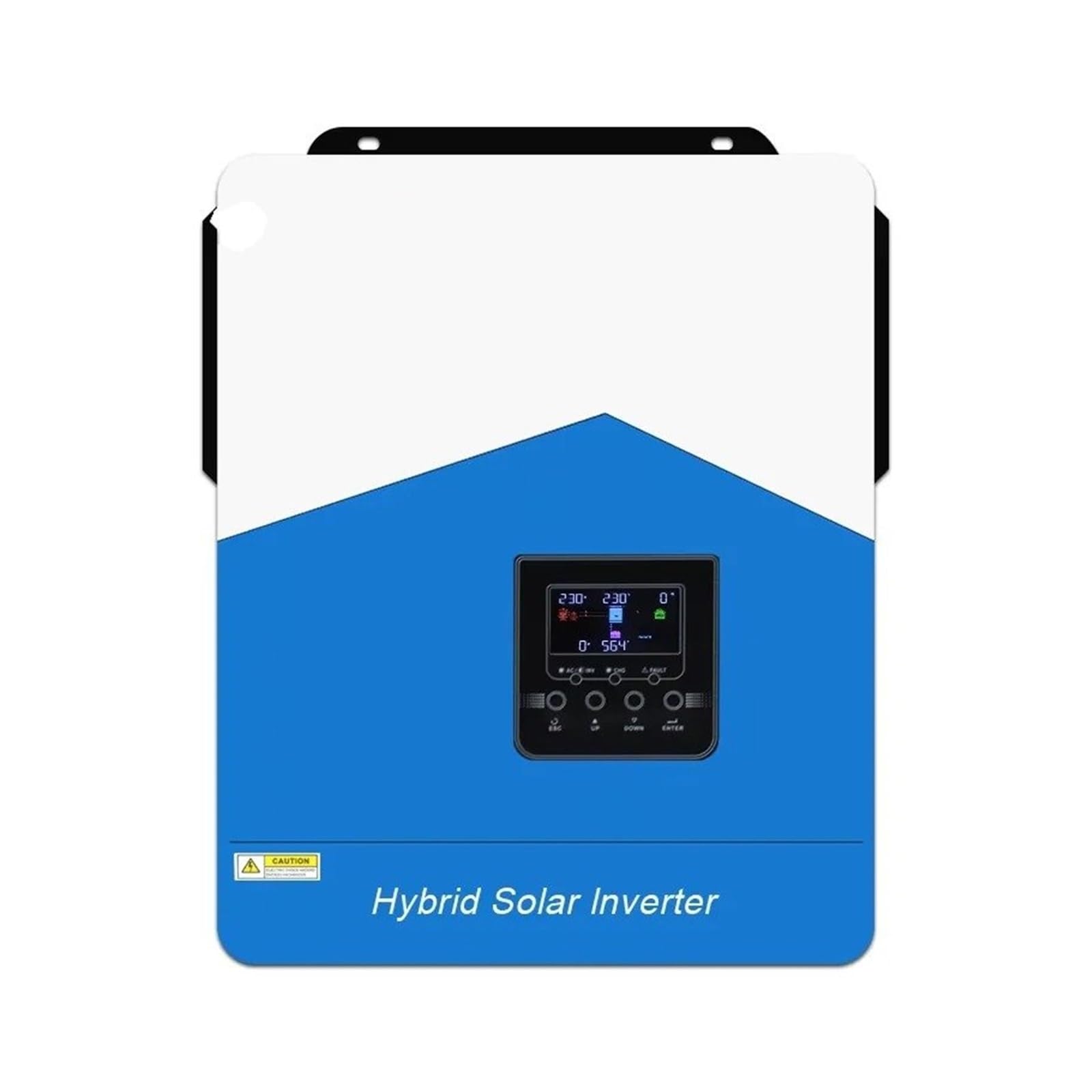 Power Inverter Convertitore Inverter Solare Ibrido Per Casa Con Caricabatterie 6,2 KW, 4,2 KW, 3,2 KW, 2,2 KW Onda Sinusoidale Pura MPPT 12V 24V 48V 220V(SMH-III-6.2KW-WIFI)