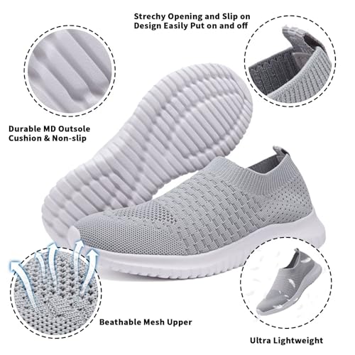 Konhill Women'S Walking Tennis Shoes thumb #1
