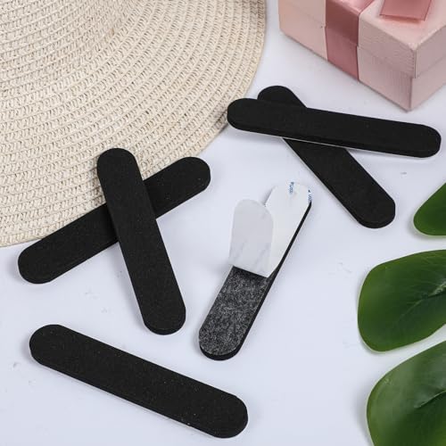 Image of TIESOME 30 Pcs Hat Sizer Reducer Insert, Black Hats Reducing Tape Liner Foam Reducing Self Adhesive Hat Size Tape for Men Women Caps Sweatband