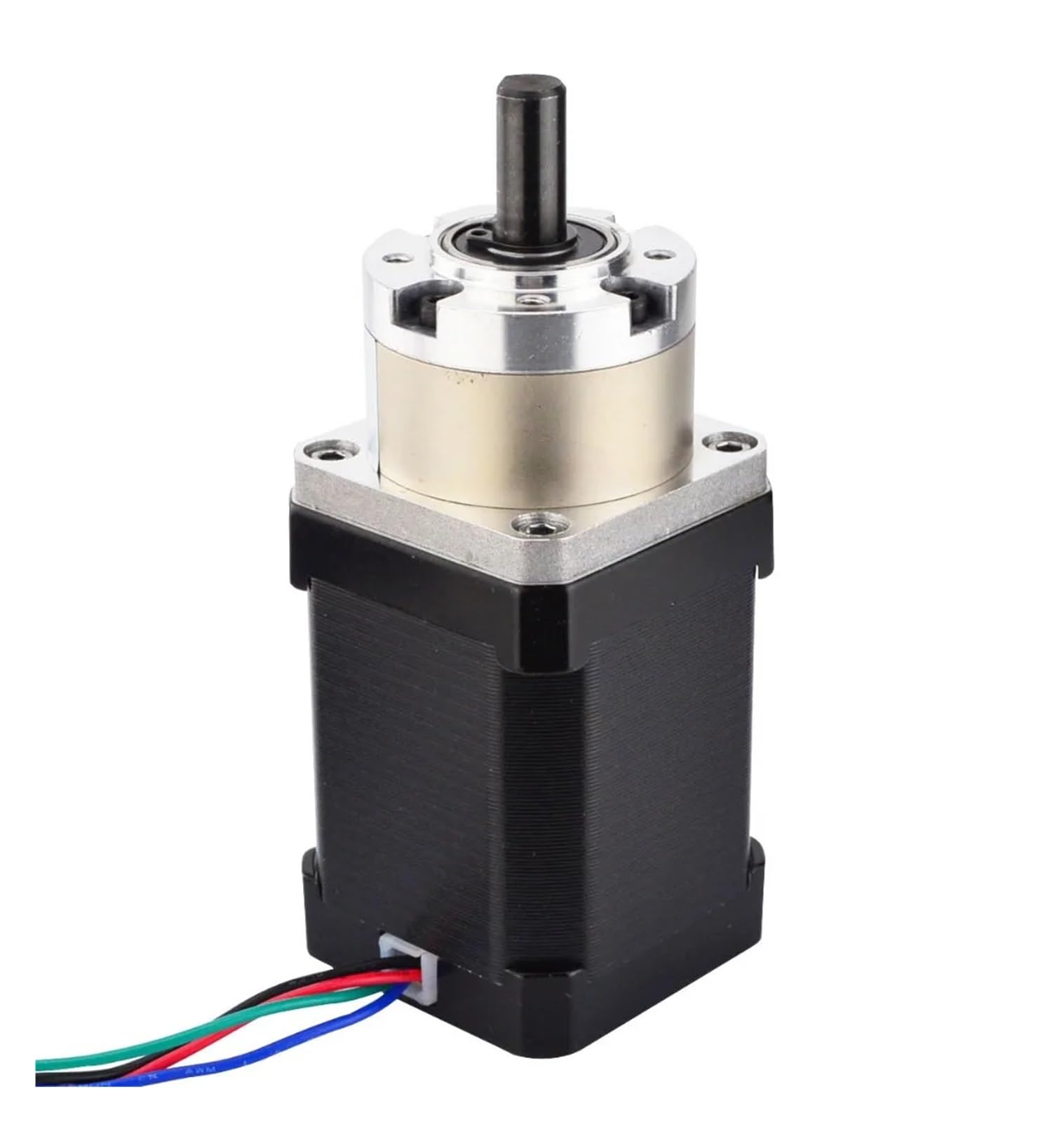 Motor paso a paso Nema 17 con reductor planetario 5:1 y 4 cables para extrusor de impresora 3D