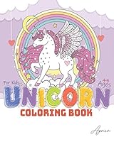 Unicorn Coloring Book for Kids Ages 4-8: Unicorn Lover Coloring book for girls - boys, Gift for Children B0884JYFVD Book Cover