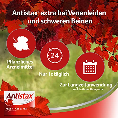 Antistax extra Venentabletten 360 mg für die Gesundheit der Beine