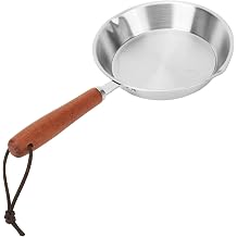 Generic 16CM Non Stick Egg Pan, Stainless Steel Frying Pan, Induction Cooker Compatible