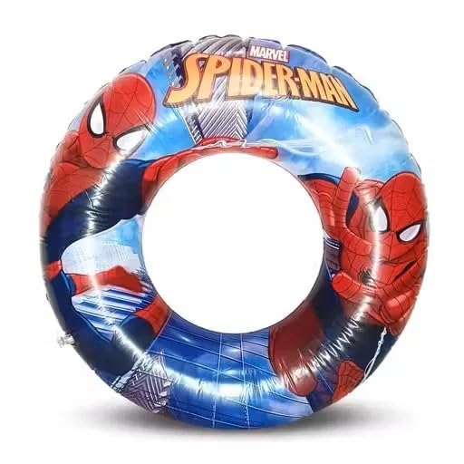 Image of Pack of 4 Inflatable Swimming Ring for Kids | Age 3 to 10 Years | Cute & Colorful Cartoon Design | Pool Float Tube for Summer Fun, Beach & Swimming Pool Use BY-SEKOY