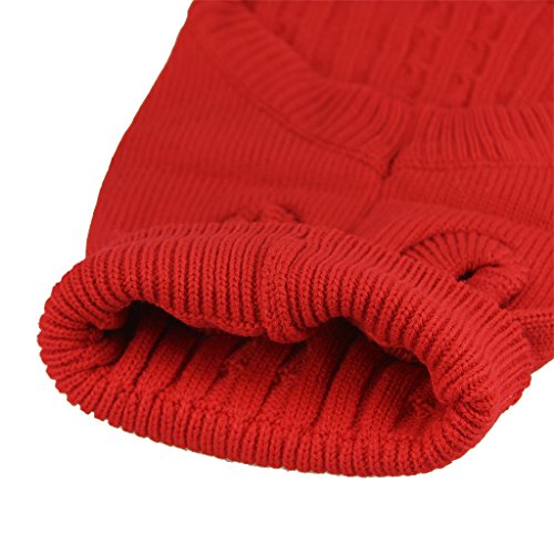 Strickwolle Hundepullover Hundemantel Hundejacke Hunde Weste Winter Herbst warme Hundebekleidung für Kleine und Mittlere Hunde Teddy Chihuahua Shiba Dachshund Bulldog XS S M L
