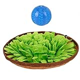 Meili Alfombra para olfatear Perros, Juguetes educativos para Perros, Alfombrilla para olfatear Mascotas, Juguete Interactivo para Perros, comedero para Mascotas