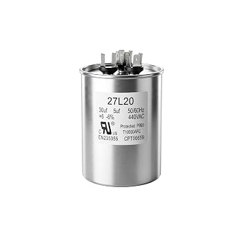 27L20 CPT00659 Round Capacitor 30 + 5 uF MFD 440 Volt