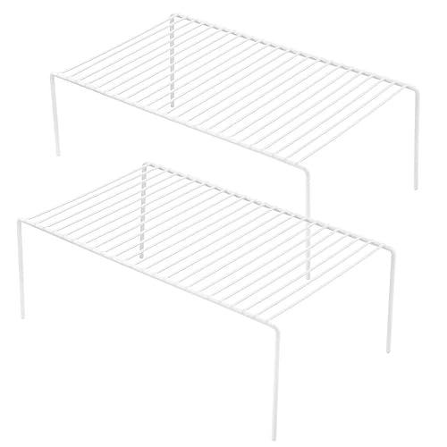 Cabinet Storage Shelf Rack Set of 2, Medium (13 x