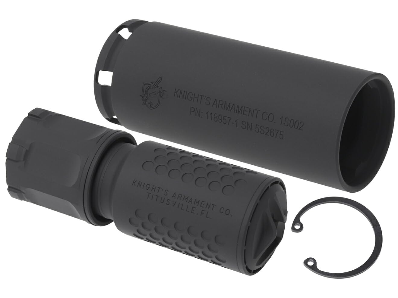 Amazon.co.jp: IRON AIRSOFT KAC Style QDC/MCQ-PRT Suppressor
