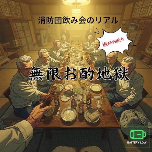 『【第5回】消防団の飲み会は、なぜ昭和で時が止まっているのか。元営業マンが教える「アルハラ」回避の演技力。』のカバーアート