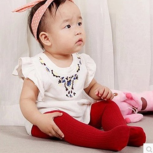 BiggerStore Toddler Newborn Baby Girl Tights Leggings Kids Clothing Kintting Stockings Children Pantyhose 0-4T3