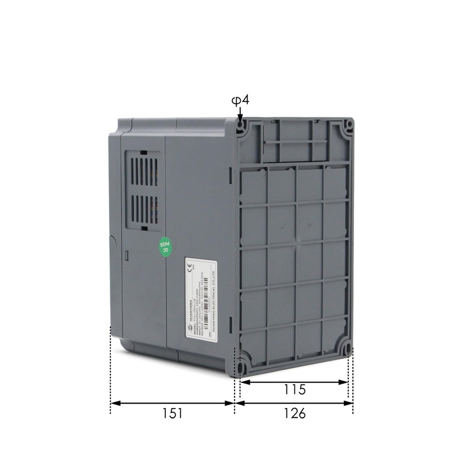Variador de Frecuencia 220 2.2kw 4.0kw 400Hz Inversor CNC Husillo Motor Control de Velocidad VFD Variador de frecuencia(2.2KW)