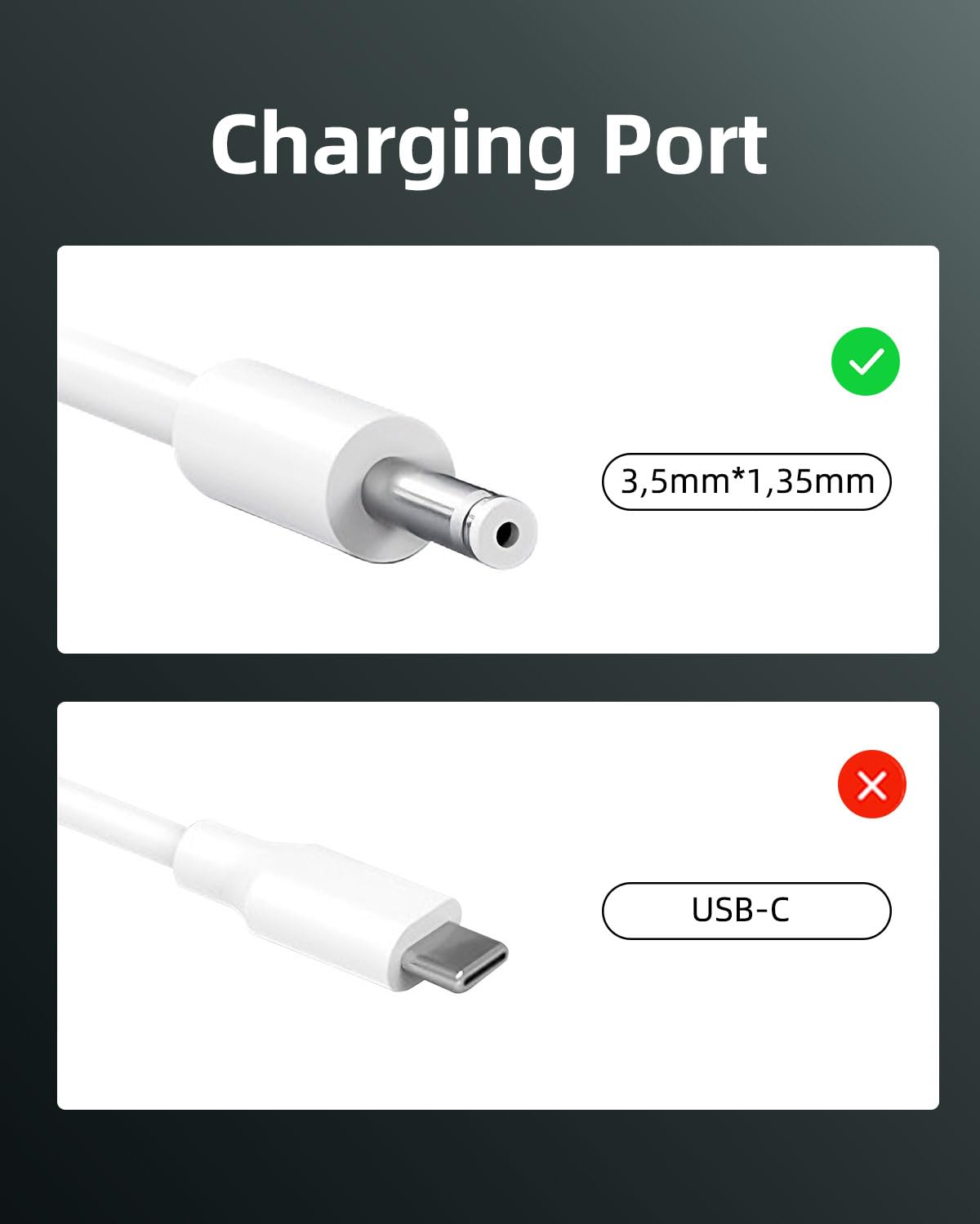 Superer 15W Kabel ładowarka Kompatybilny z Google Nest Hub, Nest-WiFi Router, Nest Mini 2. Generacji