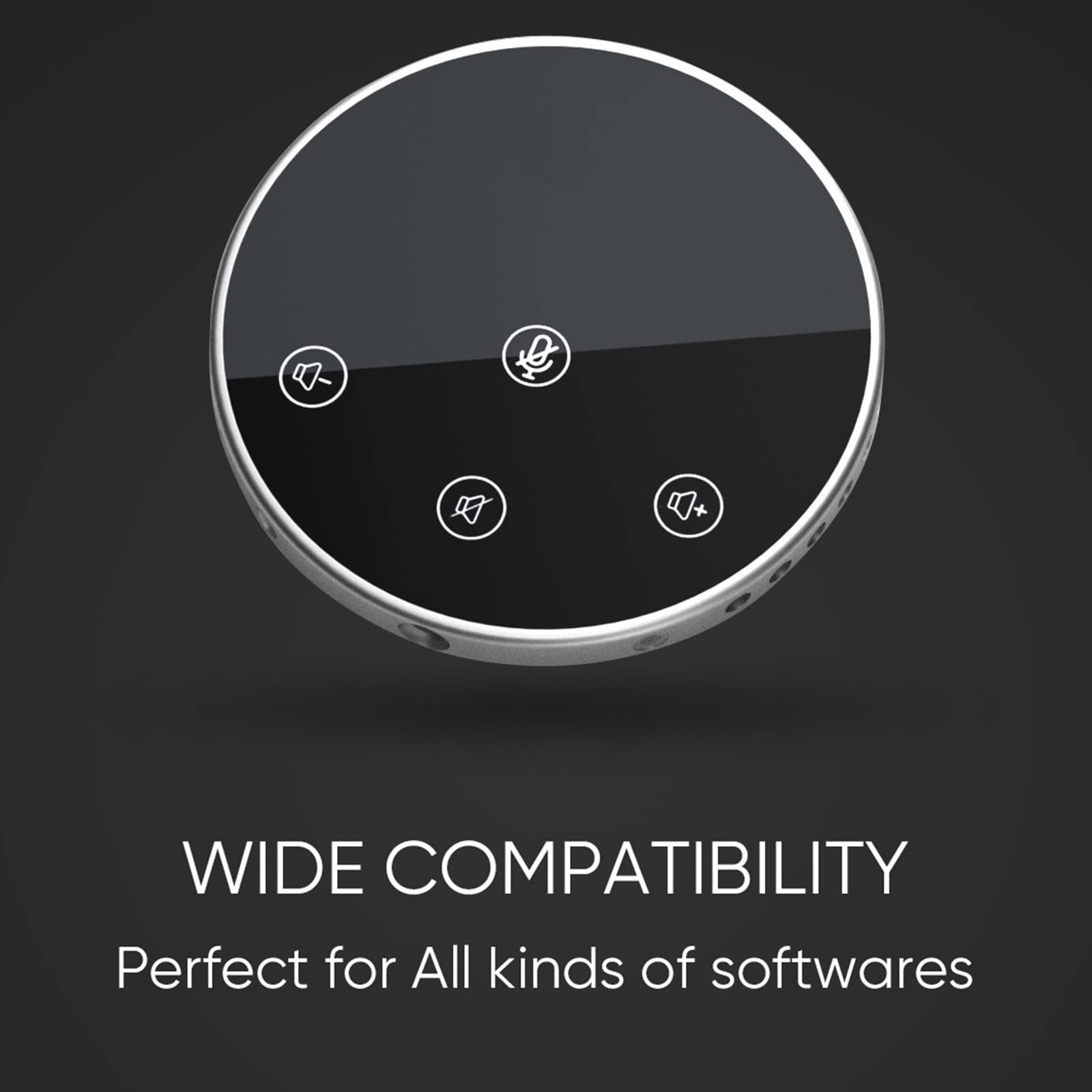 Microfono omnidirezionale da collegare e riprodurre, microfono USB ad alta fedeltà per computer Hi-Fi, per conferenze a condensatore a download, computer desktop e