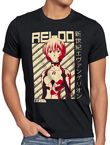 style3 Rei Evangelion Herren T-Shirt Shinji tokyo3 neon Genesis Größe:L