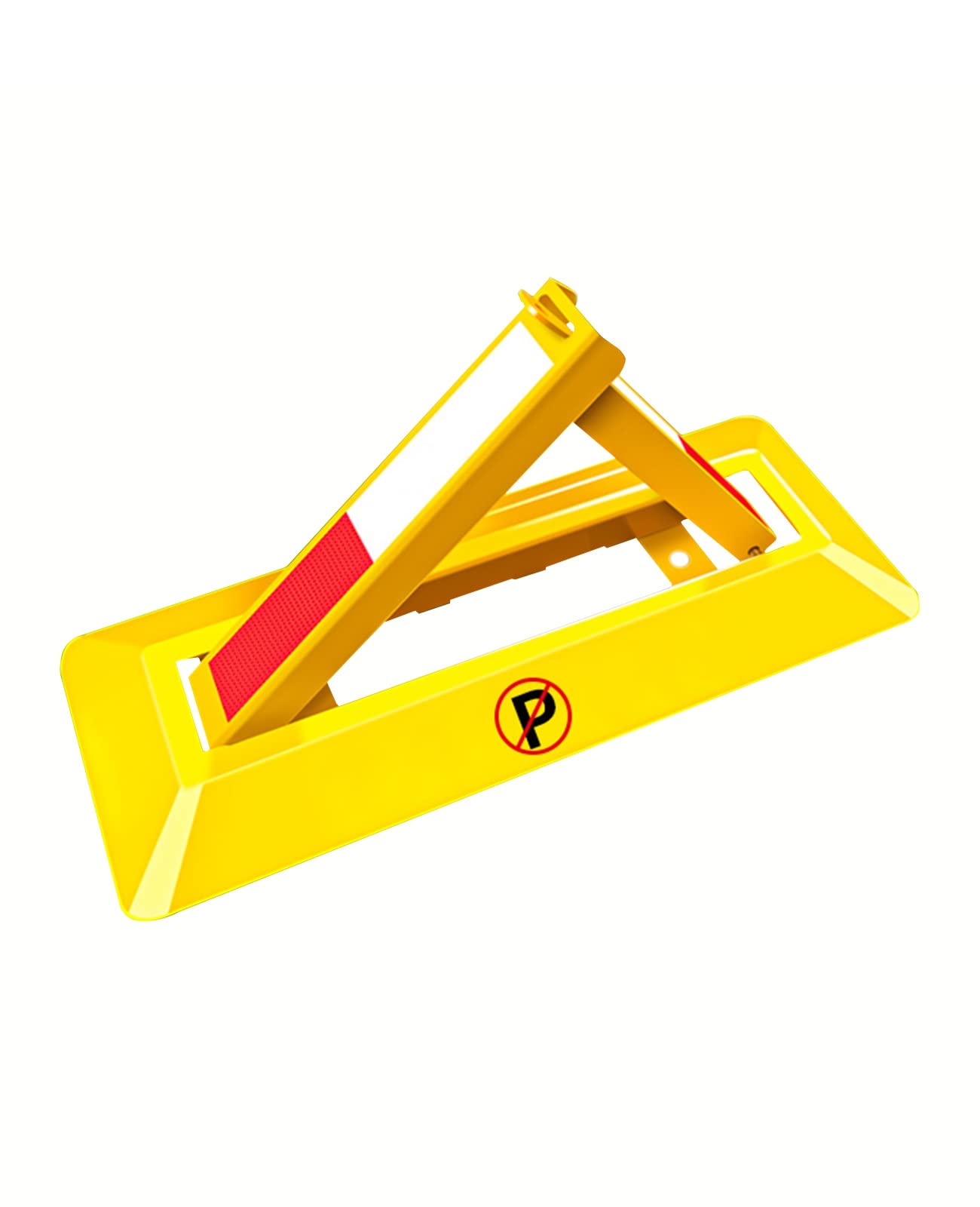 WDSOPK Parking Barrier with Padlock,Ground Lock,Parking Pile,Anti-Collision,Anti-Prying（A）