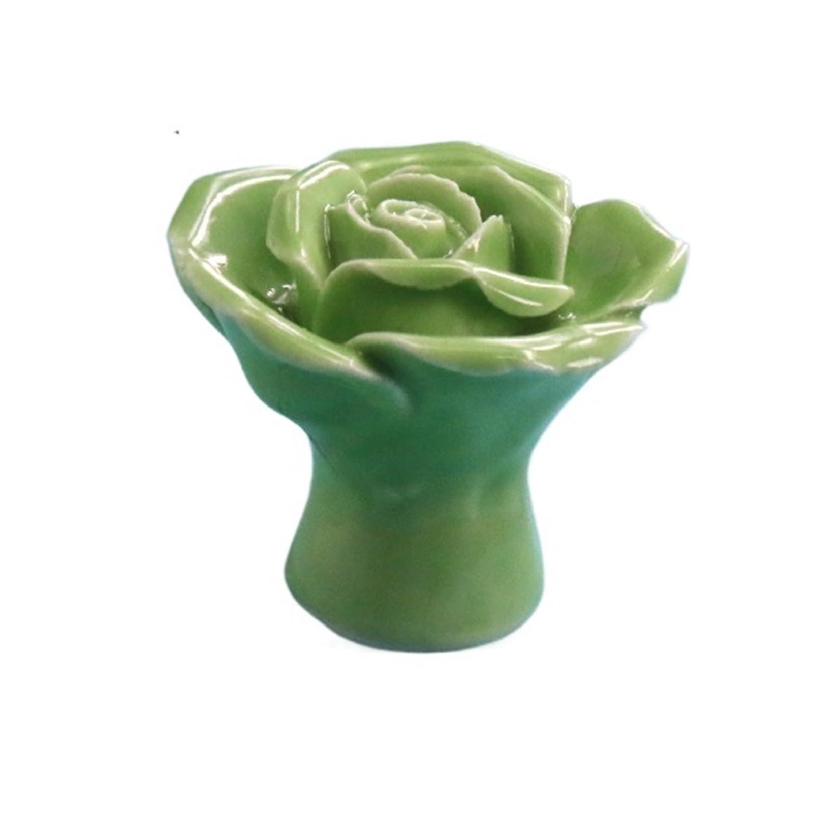 Kifsdlf Color13 1Pc Country Style Ceramic Flower Door Knob Kitchen Cabinet Cupboard Wardrobe Room Pulls Handles For Cupboard Wardrobes Furniture(Color13)