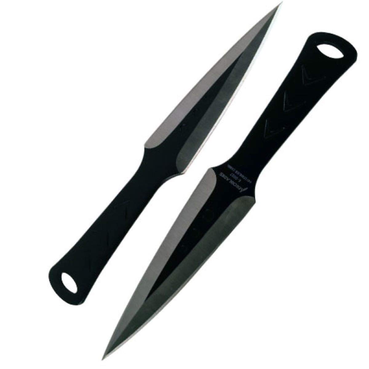 2 Piece Throwing Knife Black Color