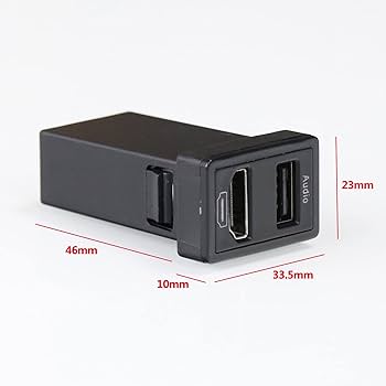 Amazon | HDMI入力ポート＆USB入力ポート USB/HDMI接続ユニット