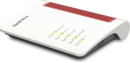 FRITZ!Box 5530 Fiber | Router für einen Glasfaseranschluss (Glasfasermodem mit 2x2 Wi-Fi 6 (WLAN AX), bis zu 3 GBit/s, 2.5-Gigabit-LAN-Port, geeignet für Deutschland)