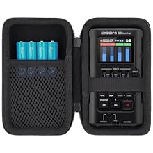 Unique Audio Recorder Case: co2CREA Hard Travel Case specifically fits for Zoom R4 MultiTrak handheld 4-Track Portable Recorder and Accessories. At the same time, the Zoom R4 case has a very comfortable Hand Strap that can be easily carried on the go...
