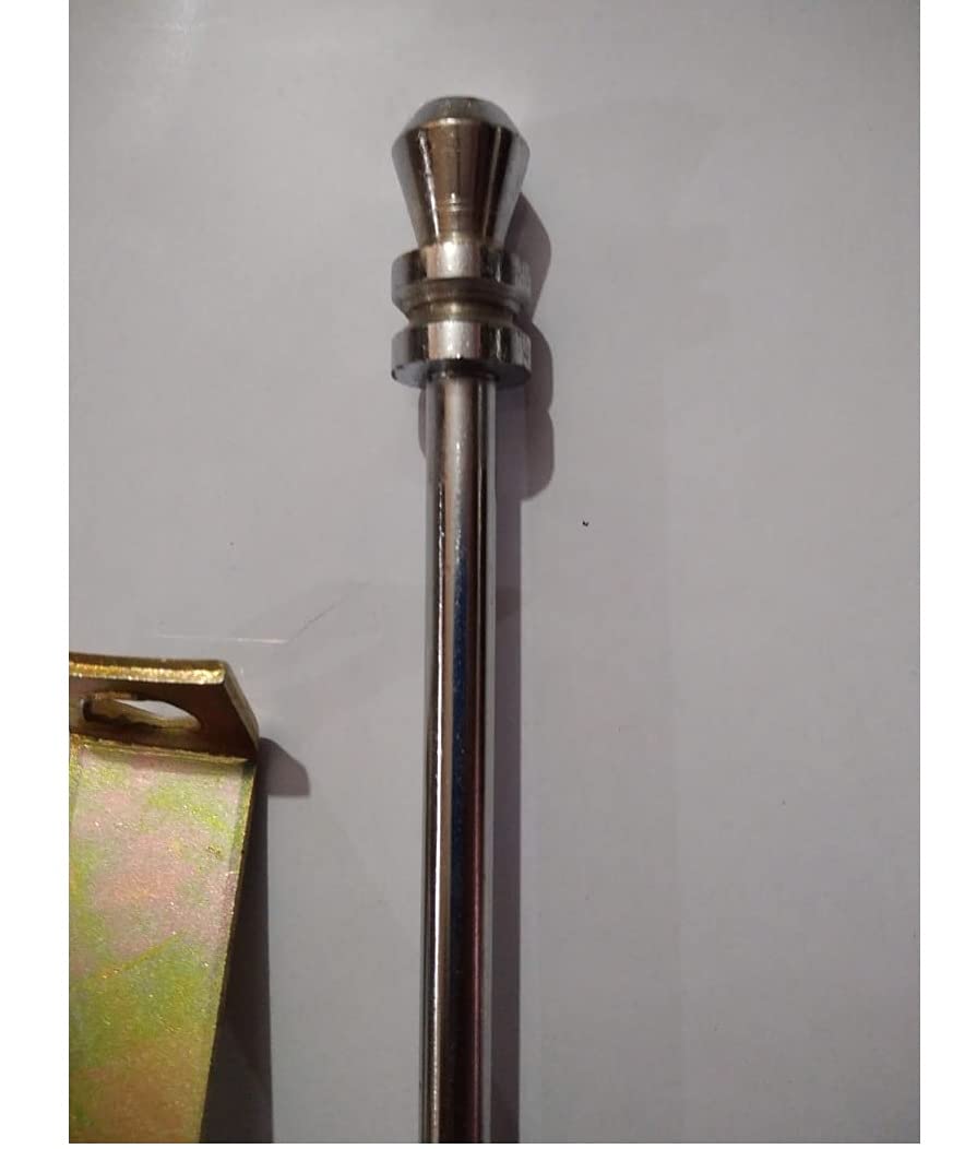 AUTONEST Car Bonnet Dashboard Aluminium with Silver Metal Rod for Maruti Zen Old 1