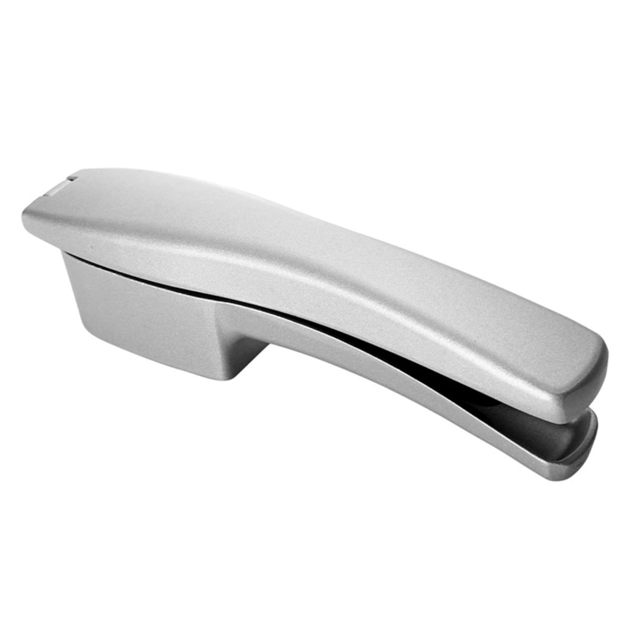 Hemobllo Manual Garlic Press Aluminum Alloy Garlic Slicer and Masher Tool Easy to Clean Ergonomic Design for Home Kitchen Restaurant and More