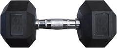 Rage Fitness Rubber Coated Dumbbells - No Roll Design Easy-Grip Steel Knurled Handle Weights Dumbbells Set for Strength