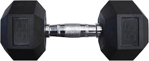 Rage Fitness Rubber Coated Dumbbells - No Roll Design Easy-Grip Steel Knurled Handle Weights Dumbbells Set for Strength