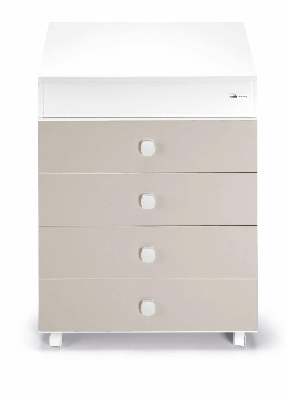 Bagnetto Fasciatoio Asia Bianco e Beige Orso Bolle Col. 261