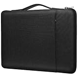ProCase Laptop Sleeve Case, 13 inch Laptop Bag Compatible with MacBook Air M1/M2 A2681 A2337 A2179 A1932 (2018-2022), for MacBook Pro M1/M2 A2338 A2686 A2251 A2289 A1989 (2016-2022) -Black