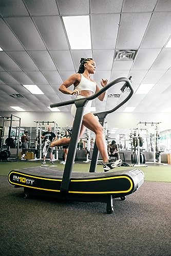 Image of (Intensity) Health Runner Curved Manual Treadmill - Non Motorized Treadmill with Curved Running Platform