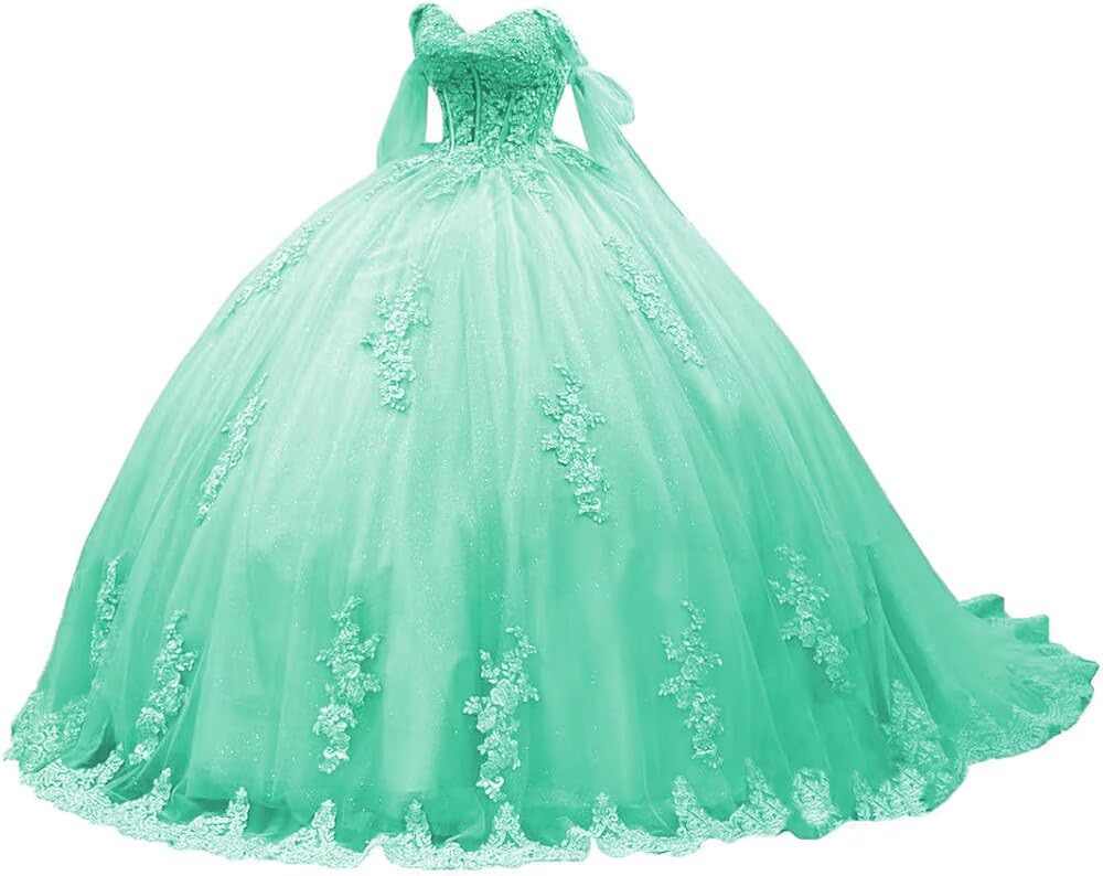 Ftupza Off Shoulder Quinceanera Dress