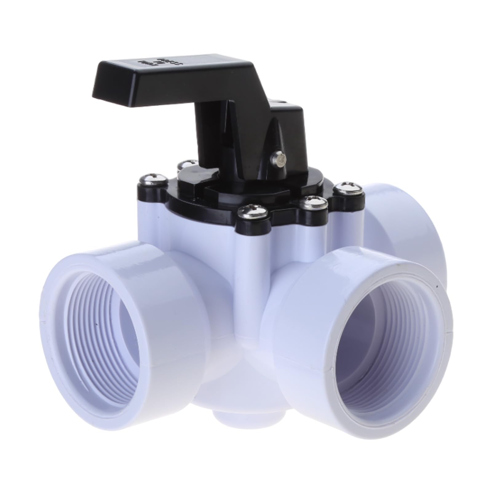 Válvulas desviadoras de piscina de 1 1/2 pulgadas, válvulas de repuesto roscadas hembra de 3 vías para desviador de piscina a manguera de 1.25 pulgadas y 1.5 pulgadas, accesorios de piscina, válvulas