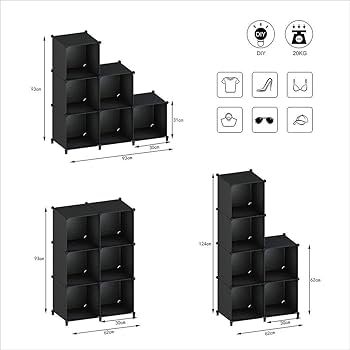 セール中★【新品未使用】収納棚　大容量 一点物 Amazon｜SIMPDIY 本棚,大容量収納棚,DIY多用途整理棚 コミック