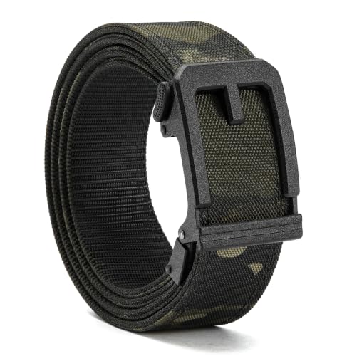 Image of CHAOREN Ratchet Tactical Belt Men - 1.5 inch Adjustable Nylon Work Belt