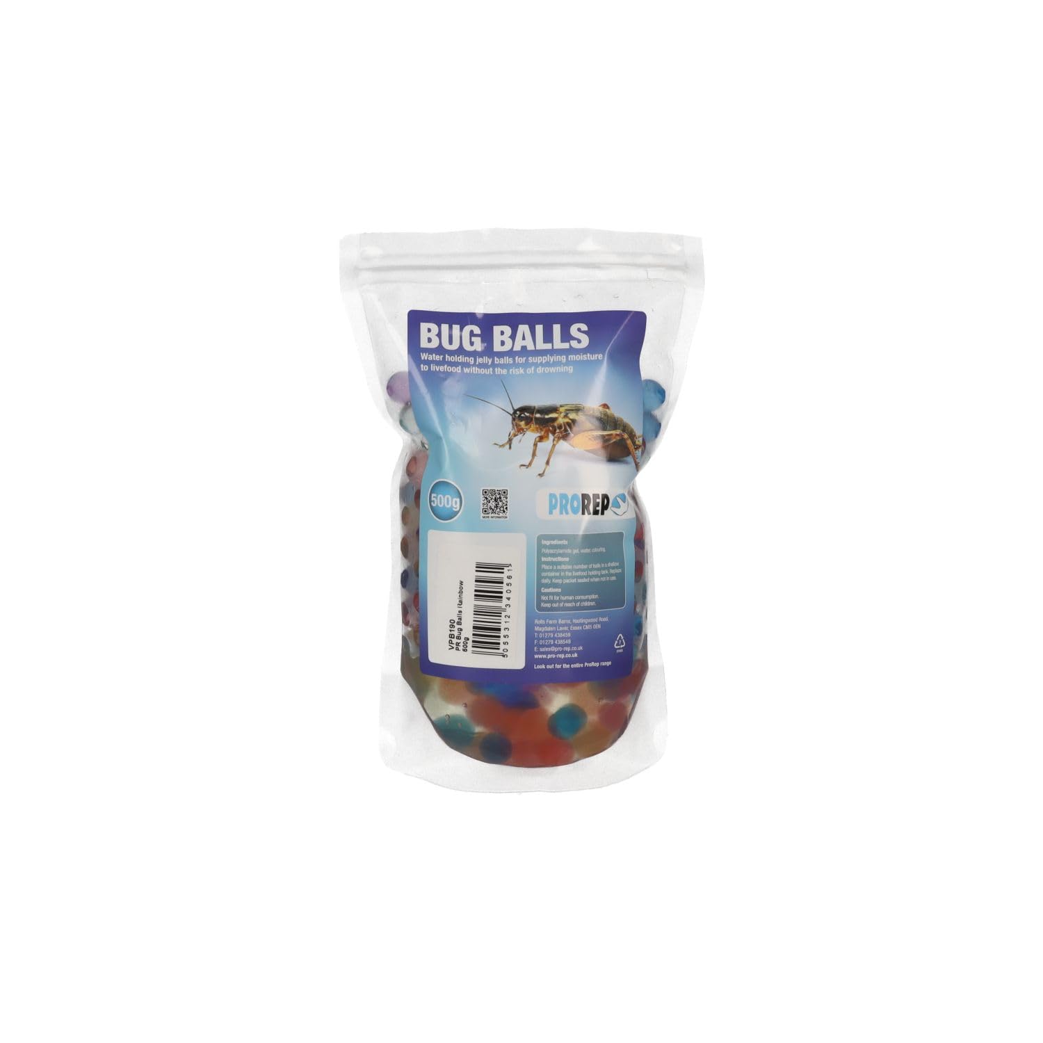 ProRep Bug Balls Rainbow 500g | Live Food Care