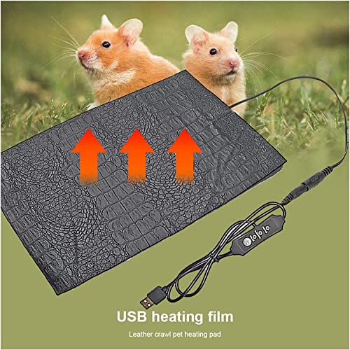 Almohadilla térmica eléctrica para reptiles tamaño mediano miniatura 5