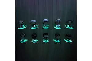 Small Clear Acrylic Floating Shelves for Solo Leveling Funko Pops