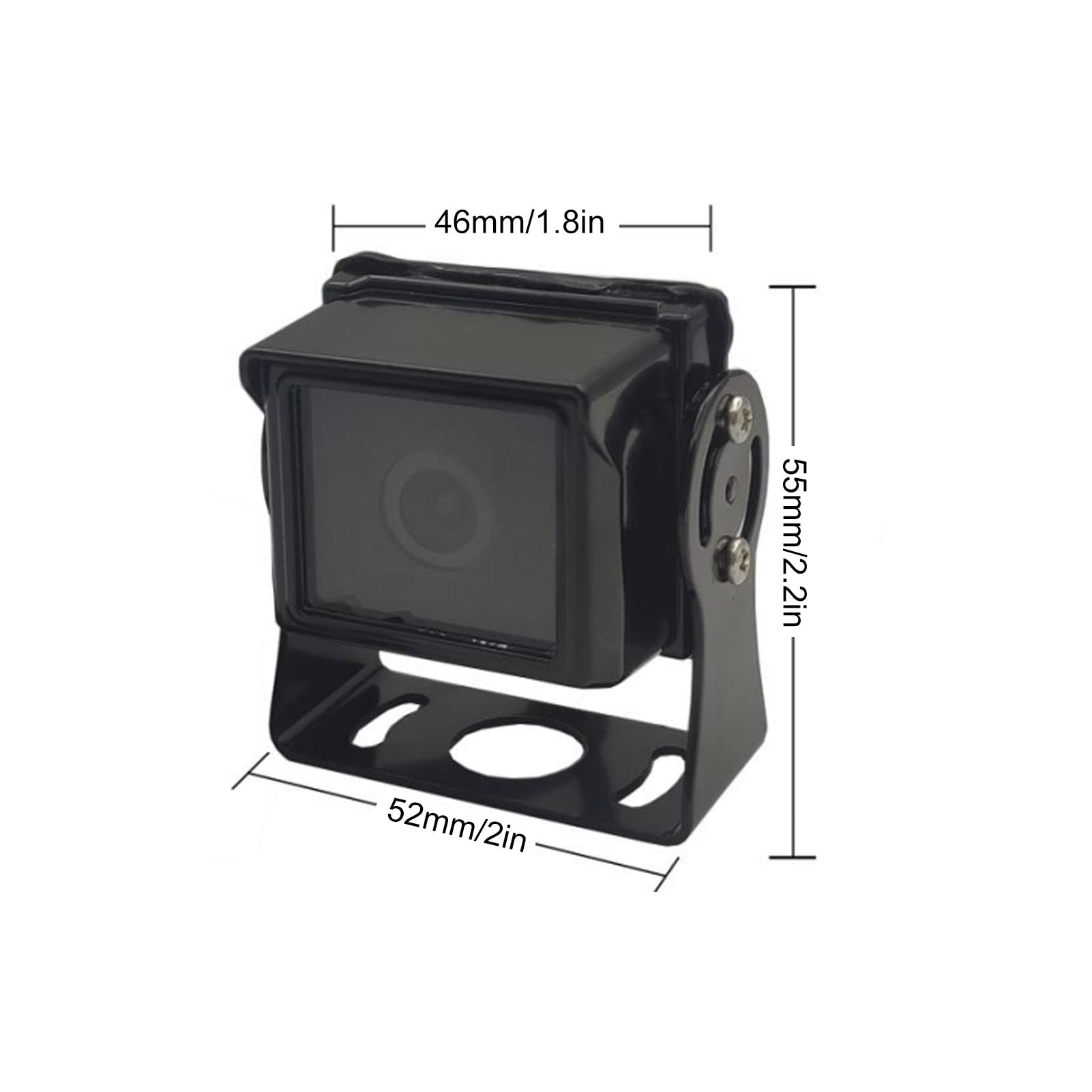 Telecamera Laterale 720p HD Con Visione Notturna – Angolo 80° E Lente 2.8mm, Impermeabile IP68 - 5