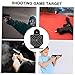 COOLHIYA 2 Boxes Aluminum Alloy Indoor Shooting Targets with Black Targets for Entertainment Training Markings for Accuracy Improvement and Skill Practice