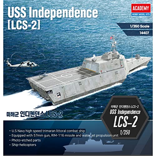 Academy Hobby Model Kit 1/350 USS Independence LCS2 14407 Scale Model Kits Online Store