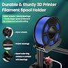 SUNLU 3D Printer Filament Holder, Filament Spool Holder, Easy to Turn, Easy to Adjust, 1 Piece, Black