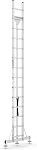 Jardin professionnel Orchard Trépied, Aluminium, Multiple Heights Disponible (8-15 Feets), Equipé d'épis de terre et une large plate-forme permanente pour une stabilité et un confort supplémentaires (14 pieds)