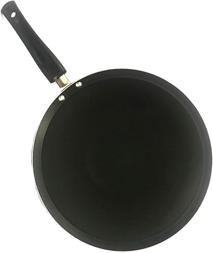 Miniatura 3 de Antiadherente Dosa Tawa Base Plana Dosa Tawa Roti Pancake Dosa Paratha Recubrimiento Antiadherente Aluminio Dosa Multi Dosa Tava (10.827 in) Espesor