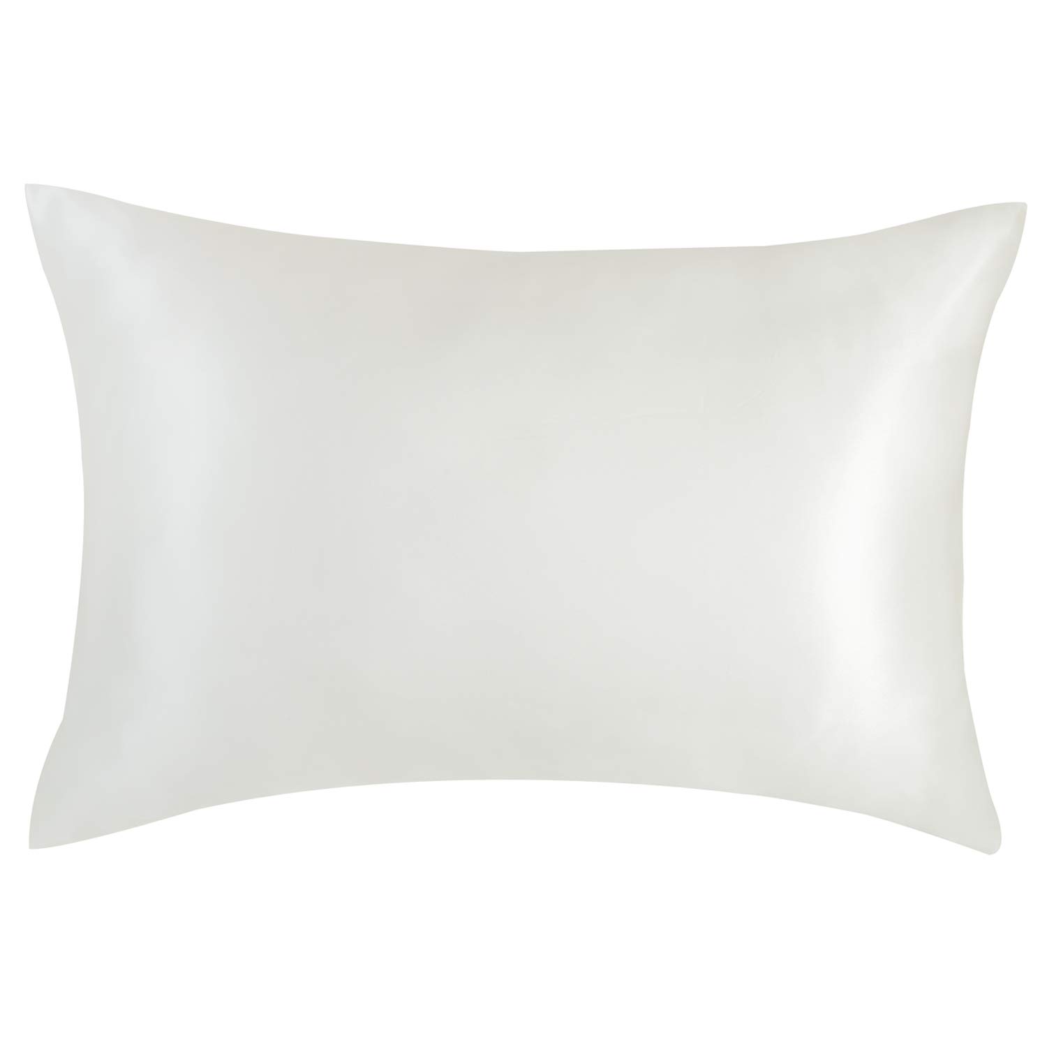 Bedsure Silk Pillowcase - Mulberry Silk Pillowcase for Hair and Skin with Zipper Queen Size (20x30 inches) One Pack for Women