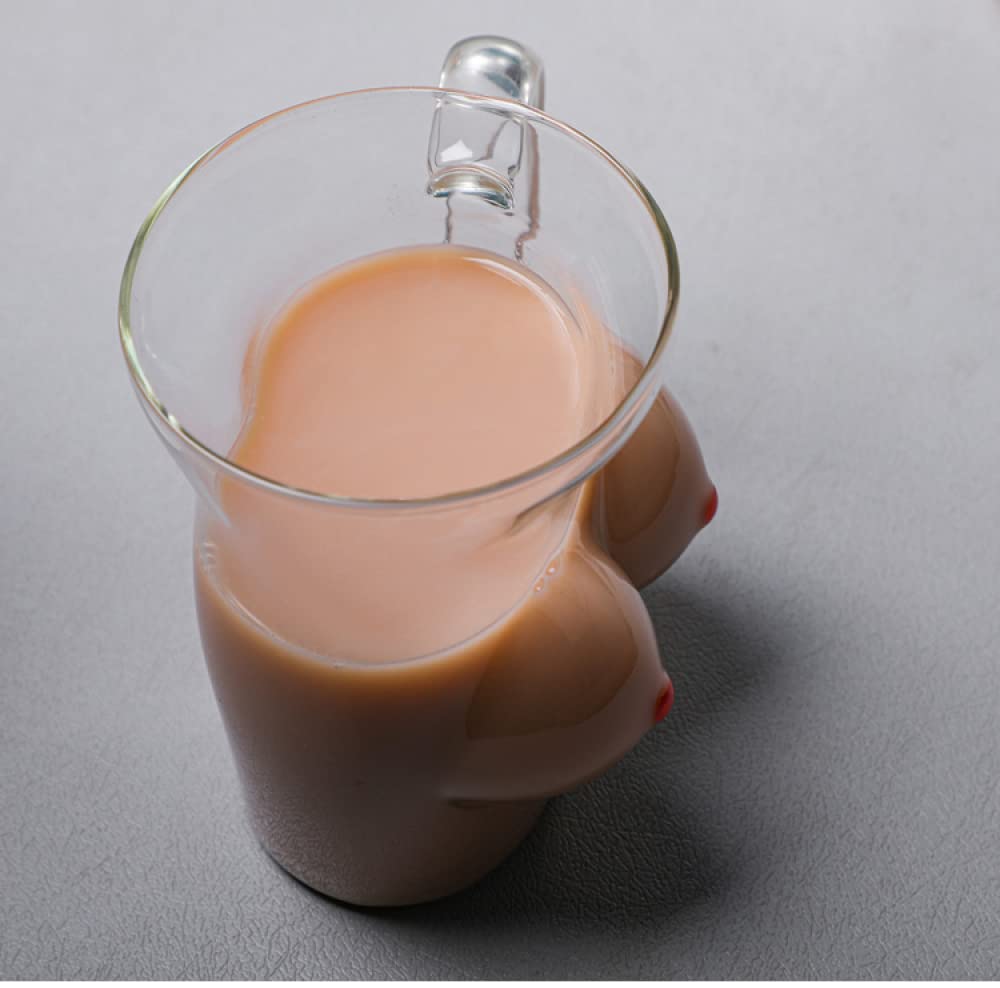Tazas de Vidrio, Tazas de café Transparentes con asa 500ML, Vasos de Cerveza con asa, Vasos de Vidrio para Bebidas, Jugo, Tazas de café con Leche Tazas de Capuchino Taza de Cerveza Agua