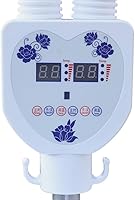 Vista 8 de Doble cabeza tipo luz infrarroja soporte lámpara de calor infrarrojo 275W 110v lámpara de calor infrarrojo cercano para dolor luz roja lámpara