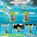WORKPRO Schmutzwasserpumpe, 700W Tauchpumpe mit Fördermenge 17.000 l/h, Wasserpumpe mit Schwimmerschalter, Max. Förderhöhe 10 m, Max. Eintauchtiefe 7 m, Fremdkörper bis 30 mm, Auto und Manuell-Modus